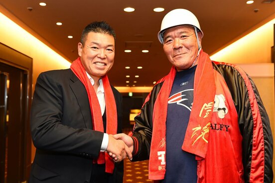 これが最後のツーショットとなってしまった（２０２２年）