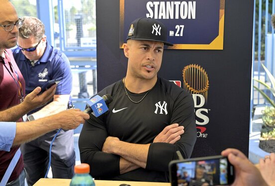 ヤンキースのジャンカルロ・スタントン(ロイター=USA TODAY Sports)
