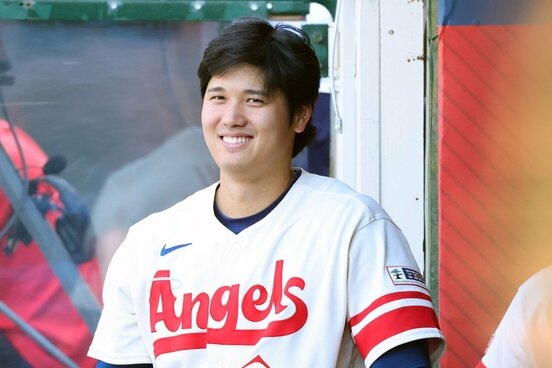 エンゼルス在籍時の大谷翔平