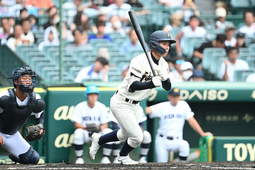 ４安打３打点と大暴れした神村学園・上川床勇希