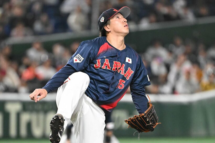 ９回、同点本塁打を浴びた大勢