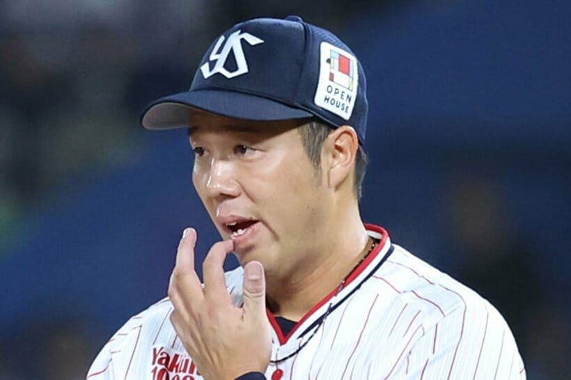 新天地ヤクルトでは初の春季キャンプとなった青柳晃洋
