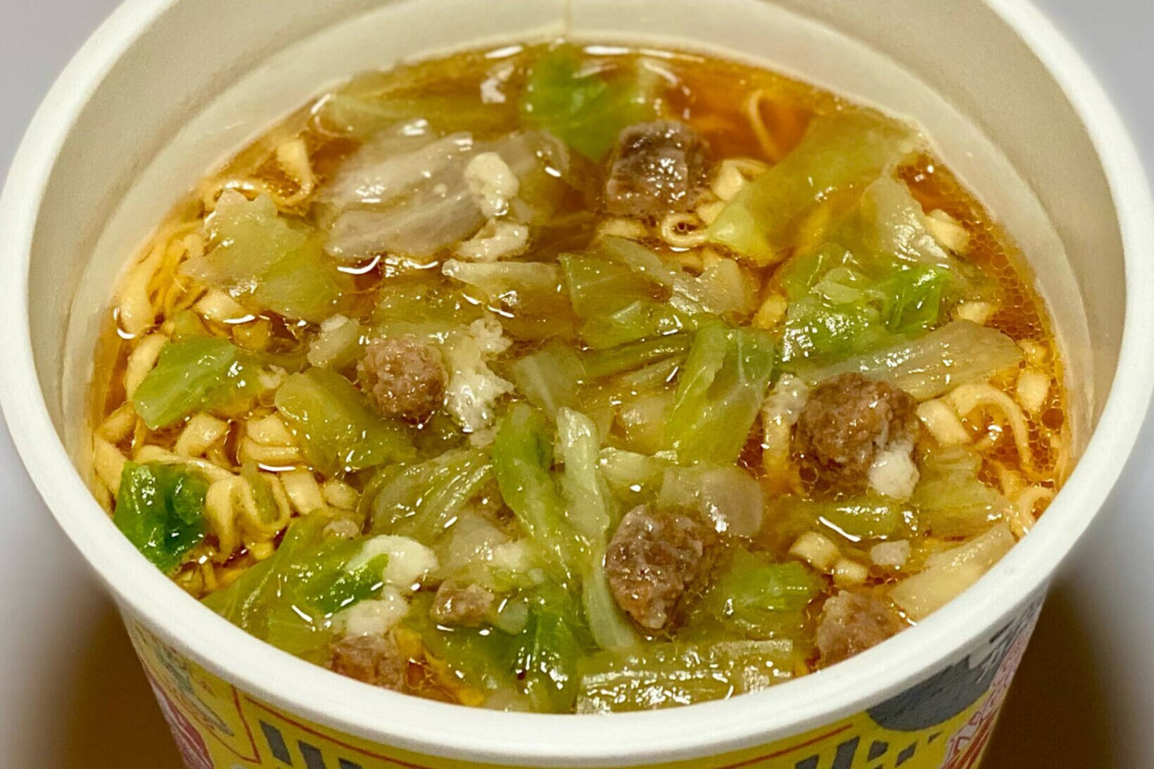 ニンニクと醤油がキレッキレのスープ