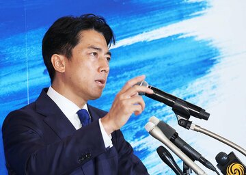 親子２代での首相就任を狙う自民党・小泉進次郎氏