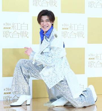 リハーサルを終えた新浜レオン