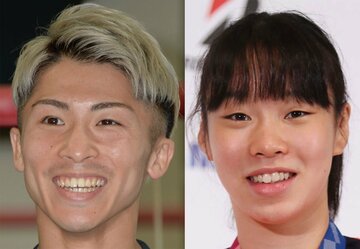  左から井上、入江（東スポWeb）