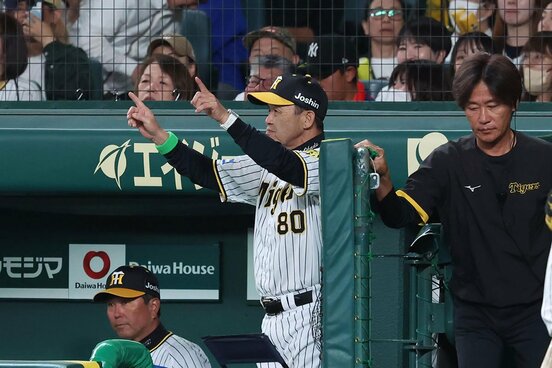 岡田監督のリクエストが通らず阪神は敗れた