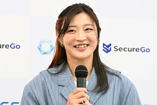金メダリストの角田夏実