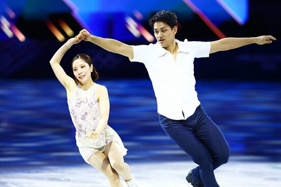 一気に国民的アスリートに上り詰めた三浦璃来(左)と木原龍一の「りくりゅう」