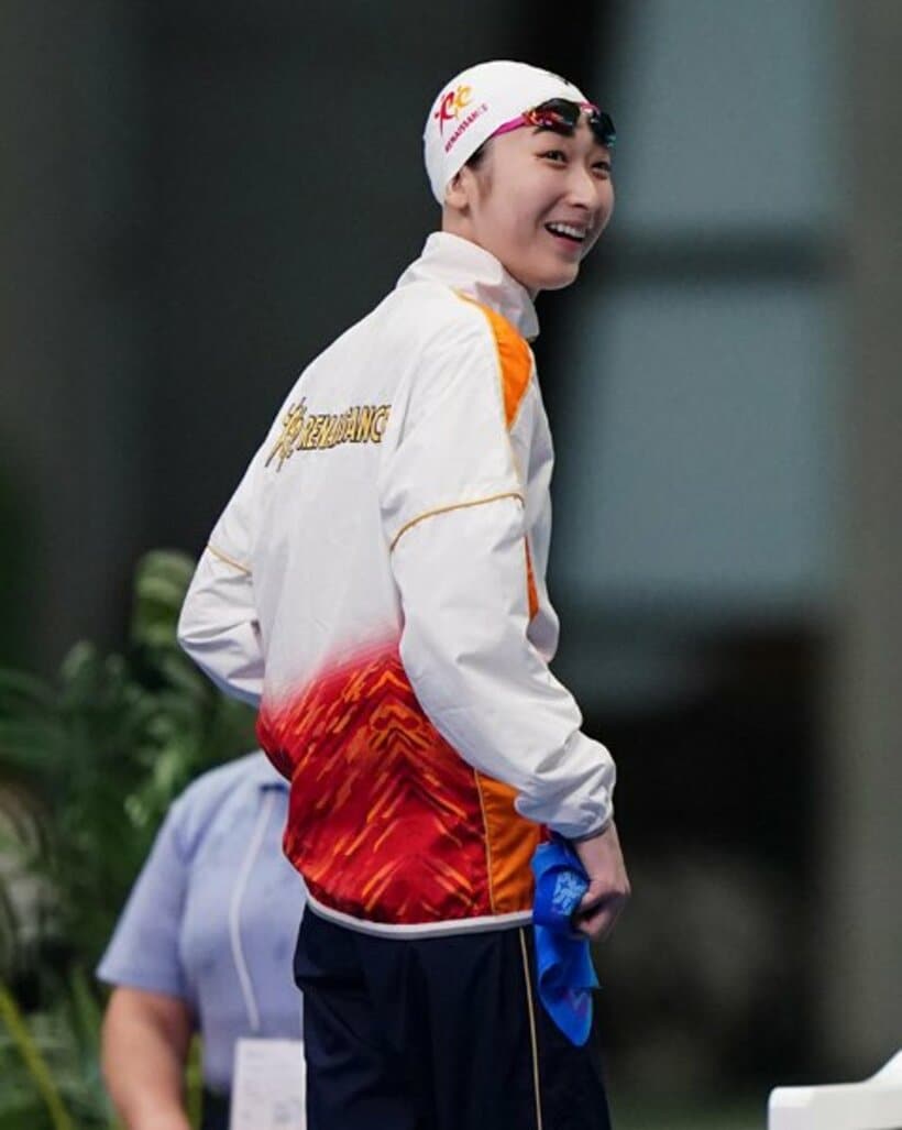  池江璃花子（代表撮影）