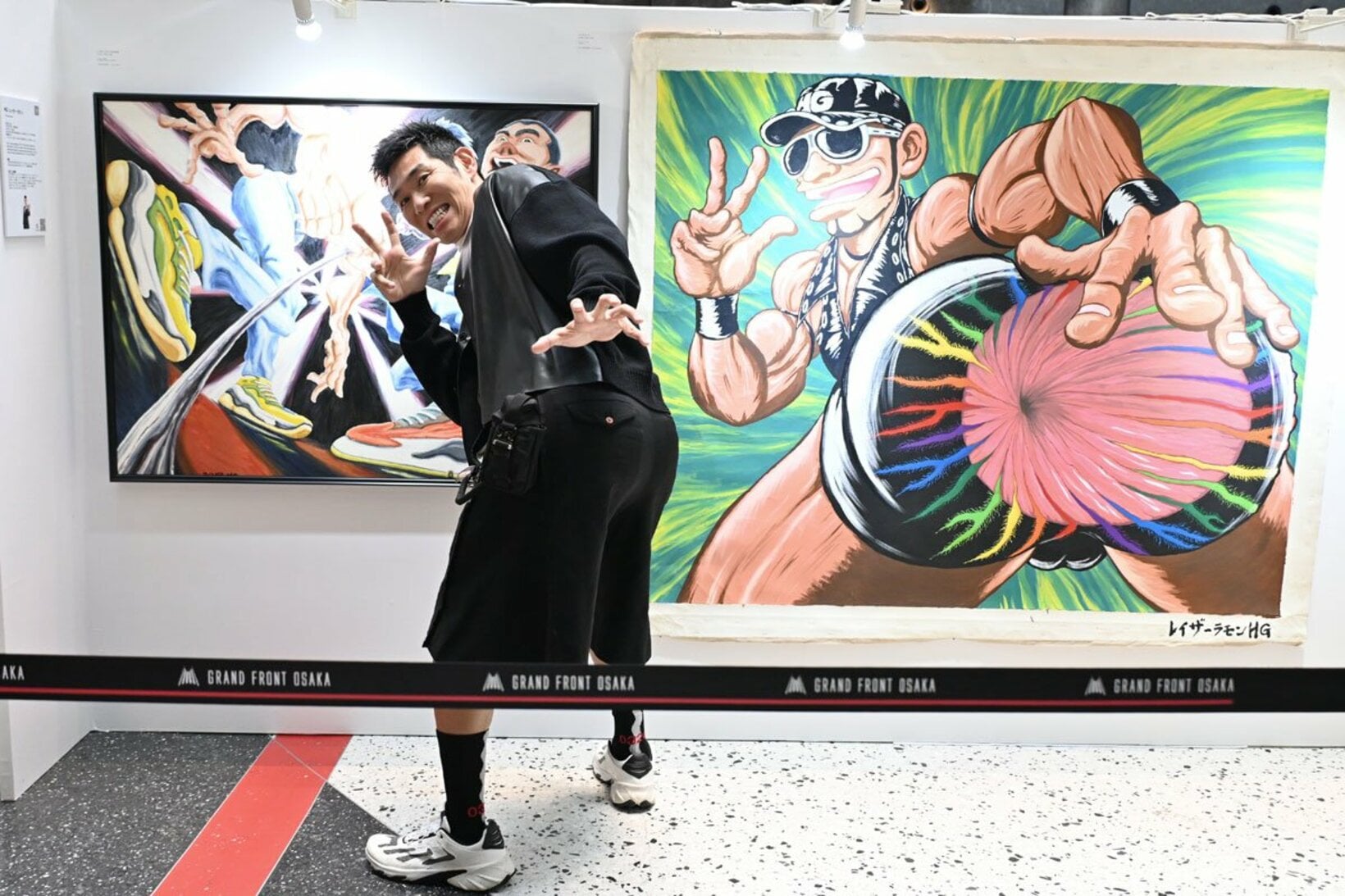 ブレーク中の2006年に描かれたＨＧによる絵画