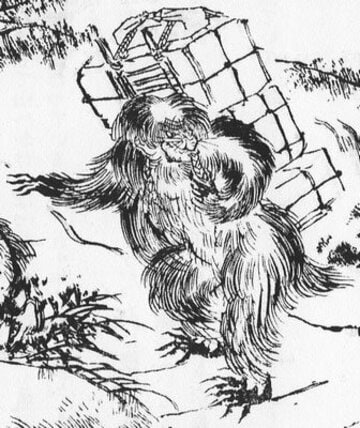 「北越雪譜」の中の異獣