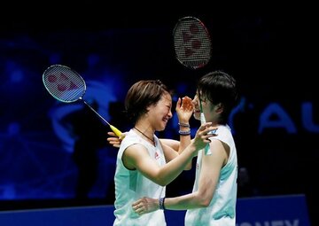  左から福島由紀、広田彩花（ロイター）