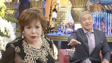  上沼恵美子（左）と松本人志