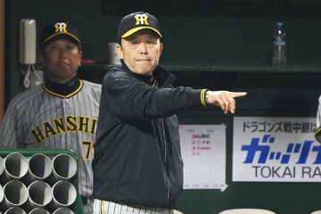 中日３連戦の初戦をとった阪神・岡田監督