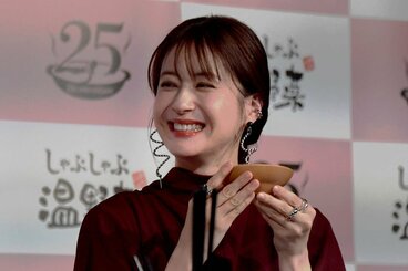 笑顔の松本若菜
