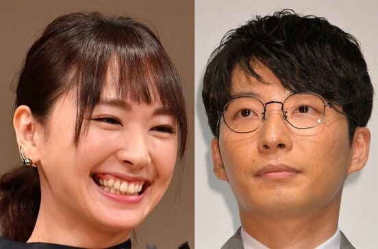  左から新垣結衣、星野源（東スポWeb）