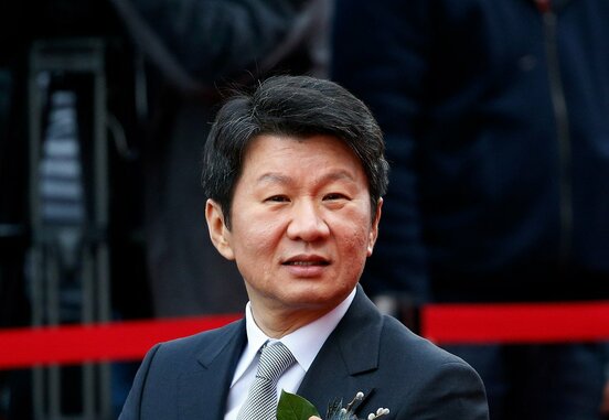 韓国のサッカー協会の鄭夢奎会長