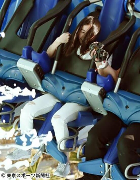 「アクロバット」に乗る松井珠理奈