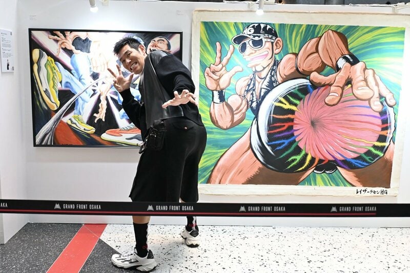 写真：レイザーラモンHG「売れるとまったく思ってない」 現代美術の 