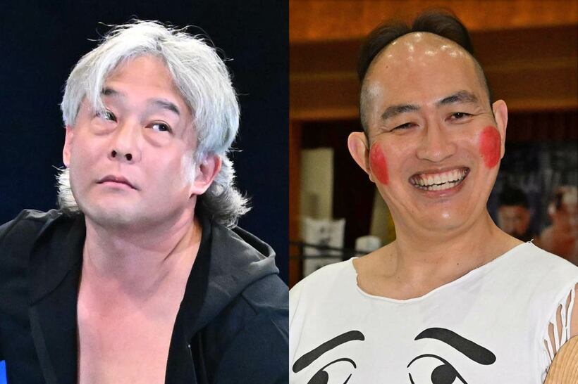 ばってん×ぶらぶら（右）を高く評価するTAJIRI
