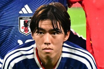 代表でベネズエラ戦に出場したＭＦ熊坂光希