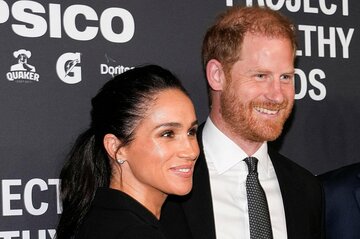 ヘンリー王子とメーガン妃（ロイター）