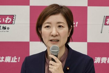 れいわ新選組の大石晃子共同代表