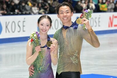 写真：【フィギュア】〝ゆなすみ〟が2度目の日本一 世界選手権3位