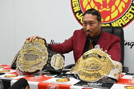 　「ＩＷＧＰヘビー」への思いを語る辻陽太