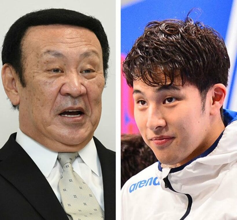  鉄壁のセキュリティーを誇る金原会長㊧がついていれば瀬戸も安心？