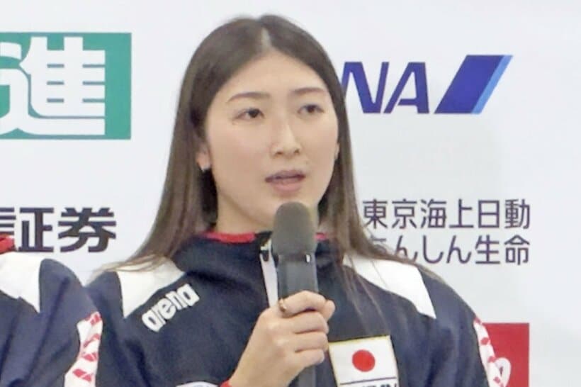 意気込みを語った池江璃花子