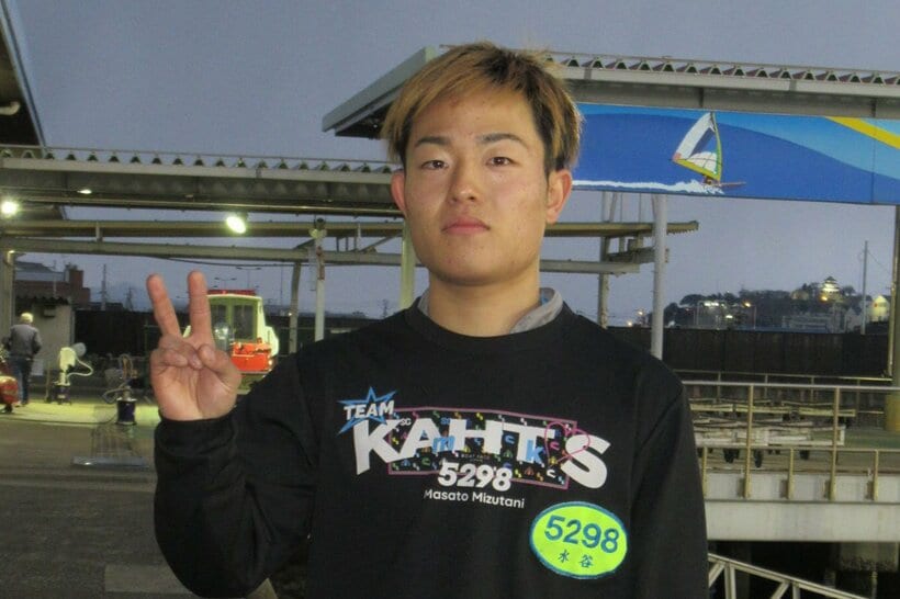 ５Ｒを逃げ切りＧⅠ初勝利を挙げた水谷理人