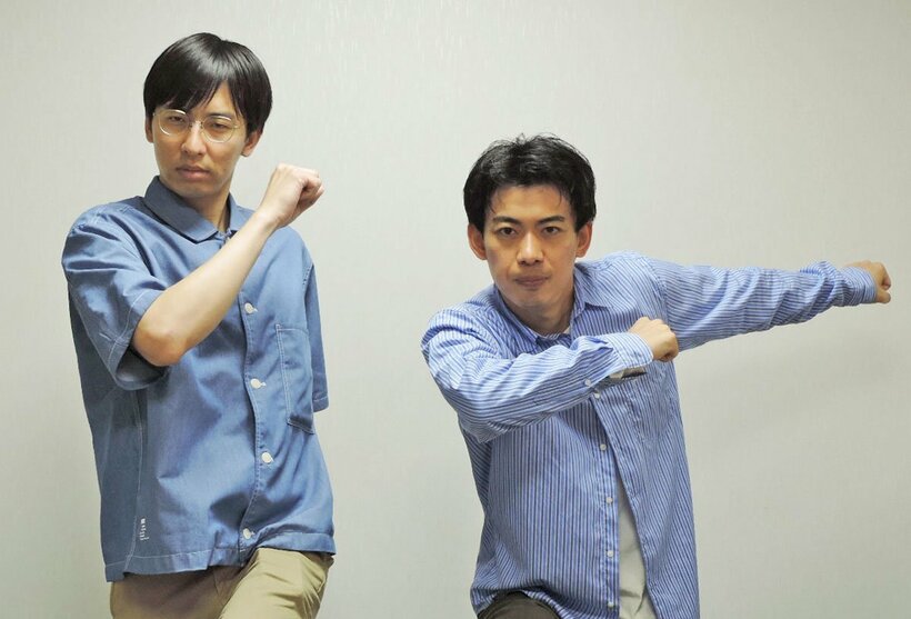 左から永見大吾・浜田順平