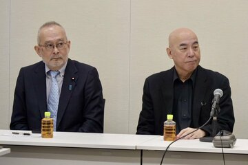 島田洋一氏㊧と百田尚樹氏