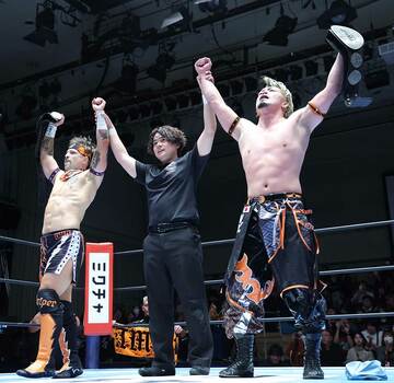 初防衛を果たしたロビー・イーグルス藤田晃生