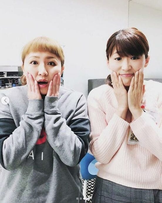そっくり!?丸山桂里奈と沙羅(インスタグラム-=@karinamaruyamaから)