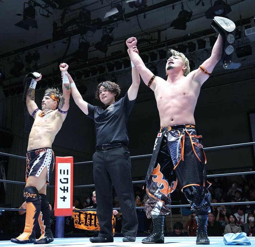 初防衛を果たしたロビー・イーグルス藤田晃生