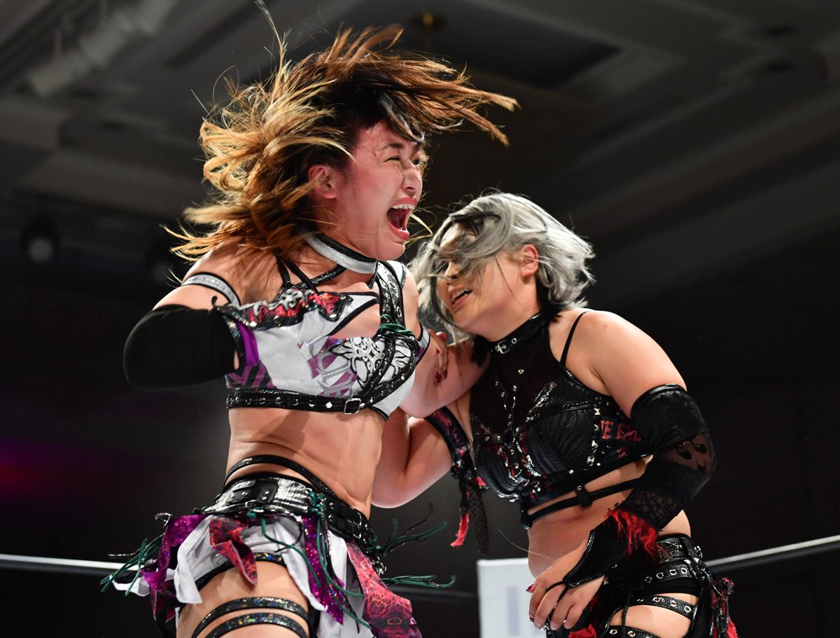 【スターダム】朱里 造反の小波に涙の宣戦布告「1対1で決着をつけて勝ちます」 | 東スポWEB