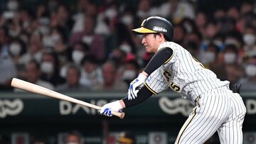  ９回、ニゴロに倒れる近本（東スポWeb）