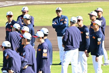 日韓戦に臨む侍ジャパン