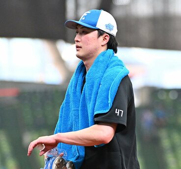 爆睡で力を蓄える日本ハム・柳川大晟