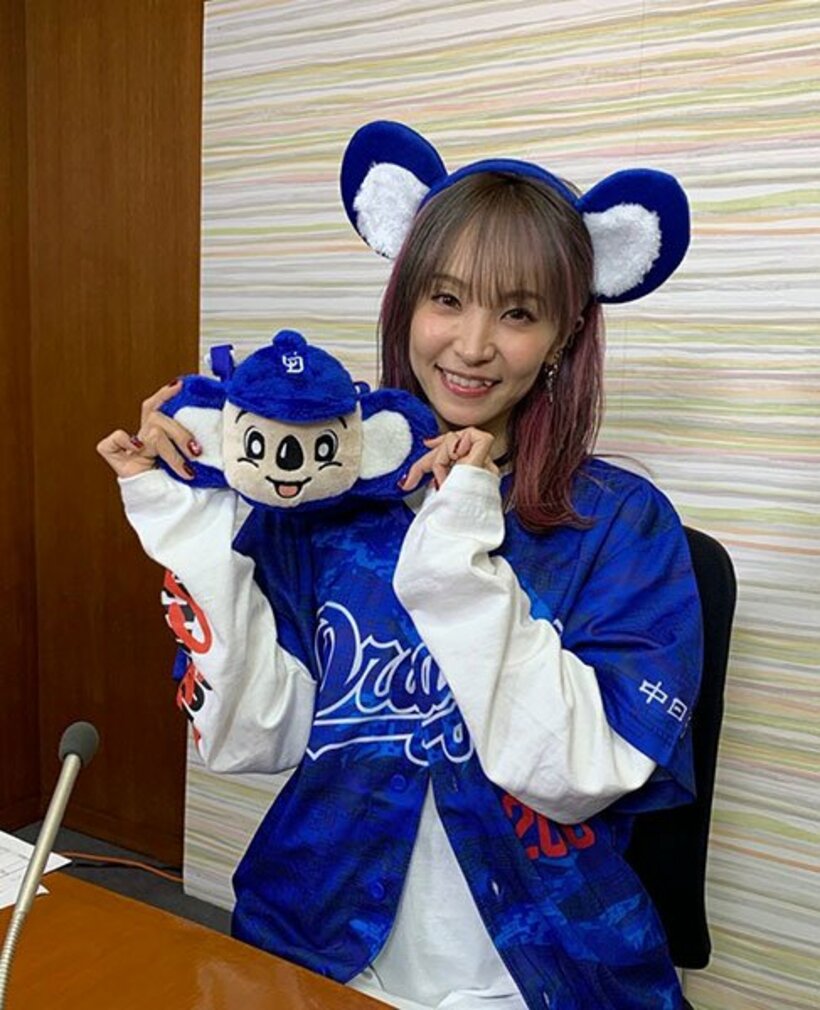  ＣＢＣ「中日ーヤクルト戦」の副音声にゲスト出演したＬｉＳＡ