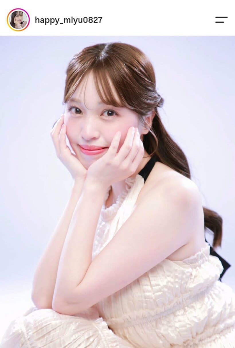 村島未悠（インスタグラムから）