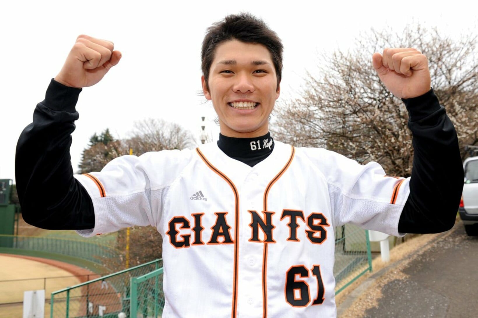 入団2年目、19歳時の巨人・坂本勇人（2008年3月）