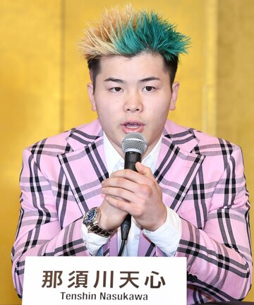 決意を語った那須川天心（東スポWeb）