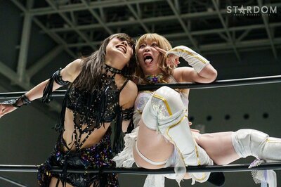 写真：【スターダム】中野たむ 朱里との越境タッグでH.A.T.E.成敗