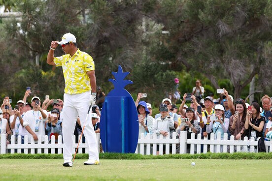 １３位でフィニッシュした松山英樹（ロイター）