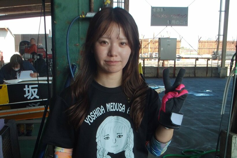 前検で好感触だった川井萌
