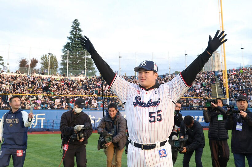 ホワイトソックス移籍が決まった村上宗隆